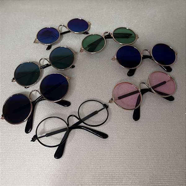 Óculos Redondo Para Pets Tamanho P