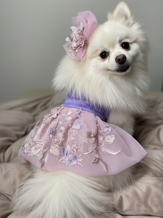 Saia para Pet Coleção Pérola Encantada