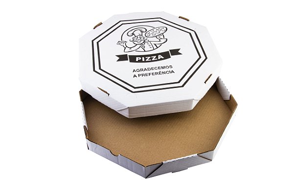 Caixa para Pizza 35x35 - Estampa Pizzaiolo
