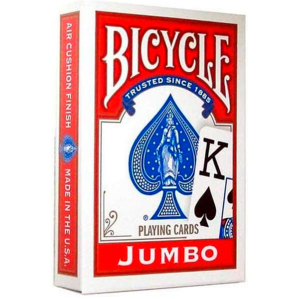 BARALHO BICYCLE JUMBO INDEX VERMELHO
