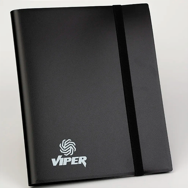 Pasta PP 3x3 Viper Preta com elástico