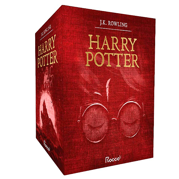 BOX - HARRY POTTER PREMIUM - (CAPA VERMELHA)