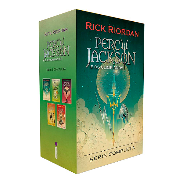 BOX - PERCY JACKSON E OS OLIMPIANOS-SERIE COMPLETA