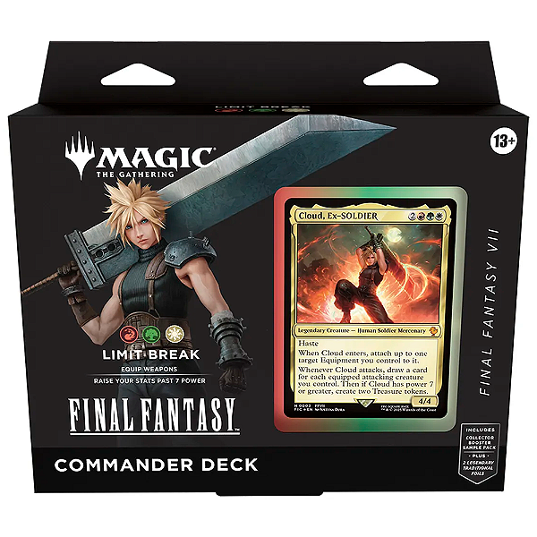 Magic: The Gathering - Deck de Commander - Final Fantasy - Limit Break - (RGW)