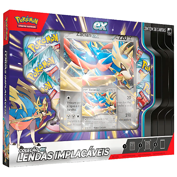 COLEÇÃO EX LENDAS IMPLACAVEIS - ZACIAN ex