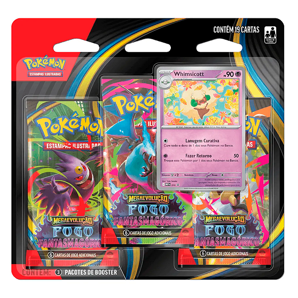 BLISTER TRIPLO ME02 - FOGO FANTASMAGORICO - WHIMSICOTT