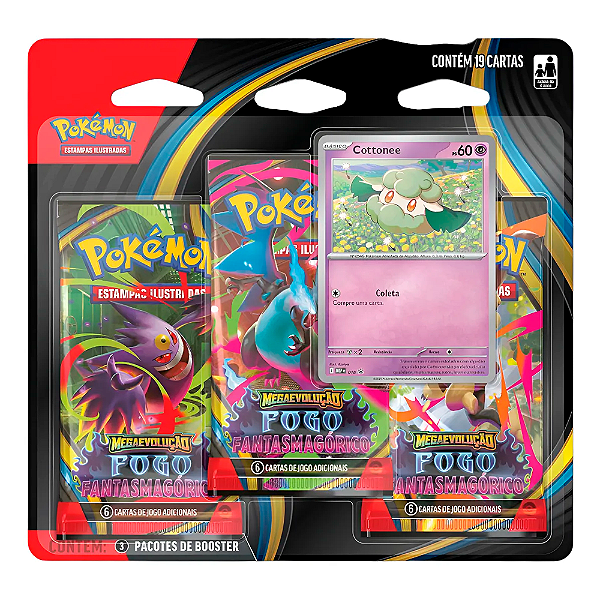 BLISTER TRIPLO ME02 - FOGO FANTASMAGORICO - COTTONEE