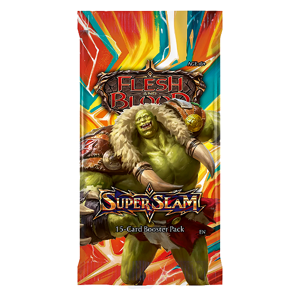 FLESH AND BLOOD TCG: SUPER SLAM BOOSTER UNIDADE