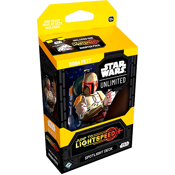 Star Wars: Unlimited - Jump to Lightspeed - Spotlight Deck BOBA FFTT - Ingles
