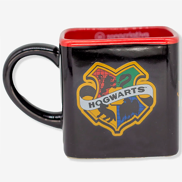 CANECA CUBO 300ML HOGWARTS COLORS