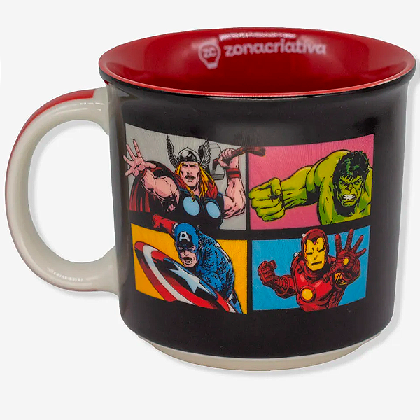 CANECA TOM 350ML AVENGERS