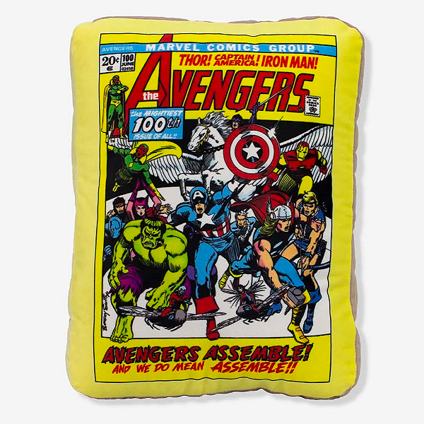 ALMOFADA FORMATO FIBRA MARVEL COMIC HQ