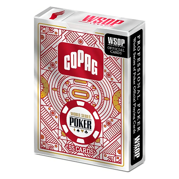 BARALHO WSOP VERMELHO