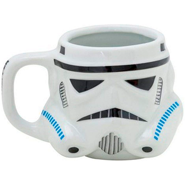 CANECA FORMATO 3D 500ML STORMTROOPER STAR WARS