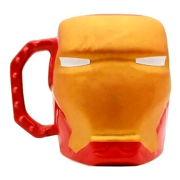 CANECA FORMATO 3D 400ML IRON MAN Ean