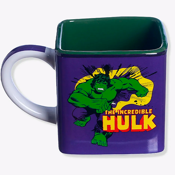 CANECA CUBO 300ML HULK