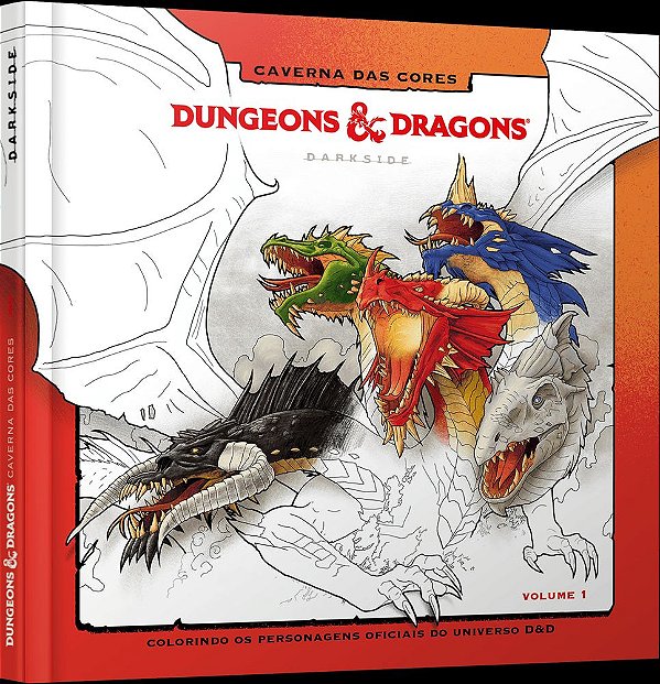 DUNGEONS & DRAGONS - CAVERNA DAS CORES - VOL. 01