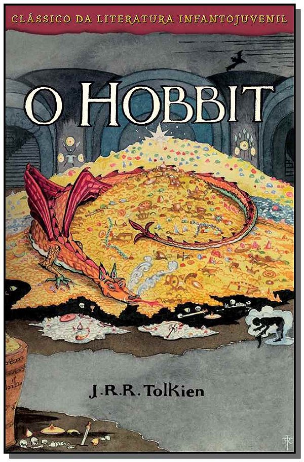 O HOBBIT  - CAPA SMAUG -J.R.R TOLKIEN