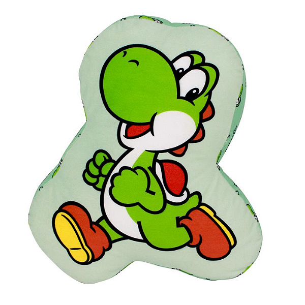 ALMOFADA FORMATO YOSHI  SUPER MARIO OFICIAL NINTENDO