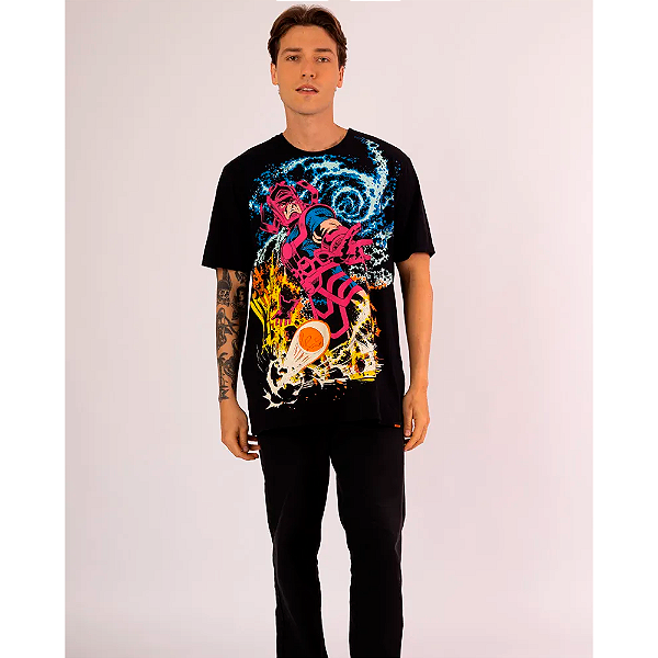 CAMISETA PITICAS QUARTETO FANTASTICO GALACTUS OFICIAL PRETA