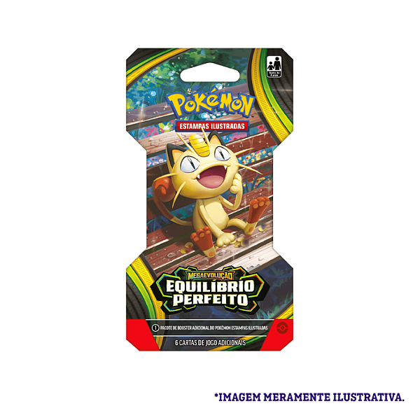 Blister Unitario Pokemon ME03 Equilibrio Perfeito