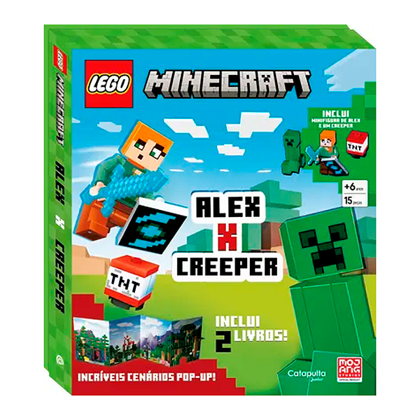 LEGO BOOKS - MINECRAFT: ALEX VS CREEPER