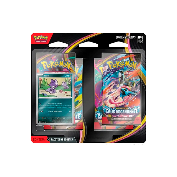 Pokémon TCG Chaos Ascendente Pacote Quádruplo