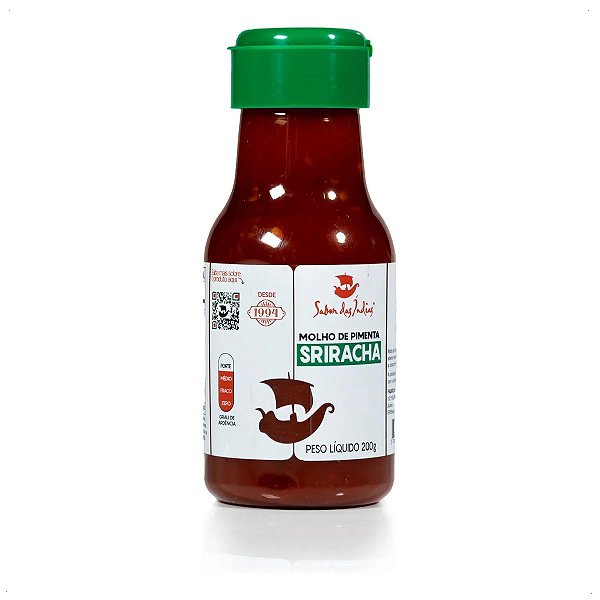 MOLHO SRIRACHA 200G SABOR DAS INDIAS