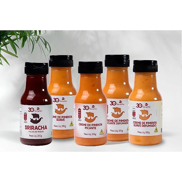 MOLHO DE PIMENTA CREMOSO KIT PARA CHURRASCO SABOR DAS INDIAS