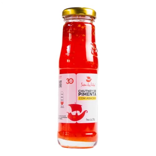 CHUTNEY DE ABACAXI COM PIMENTA SABOR DAS INDIAS