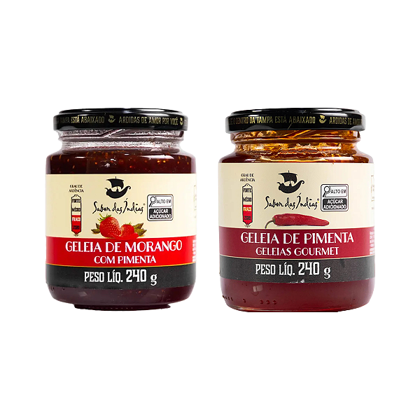 GELEIA DE MORANGO GELEIA DE PIMENTA GELEIA PARA CHURRASCO