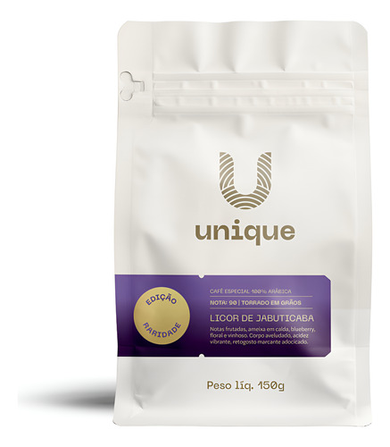 Café Licor De Jabuticaba Em Grãos 100% Arábica 150g Unique