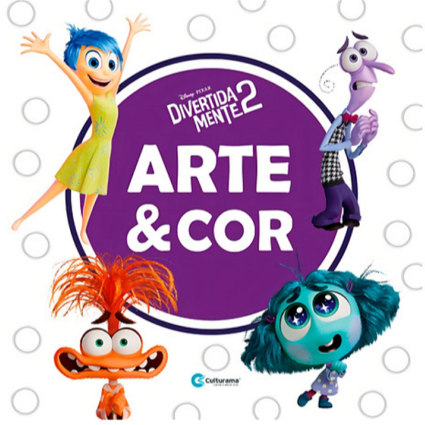Livro Arte E Cor Divertida Mente 2