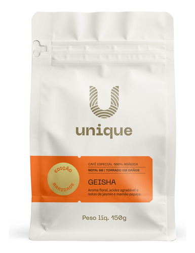 Unique Café Especial Edição Raridade Geisha 150g
