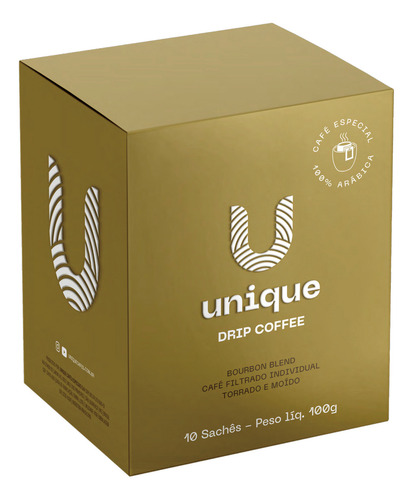 Café Drip Coffee Unique Com 10 Saches