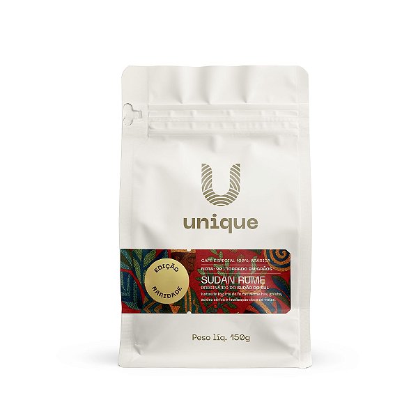 Café Especial Unique Sudan Rume, 150g, 100% Arábica