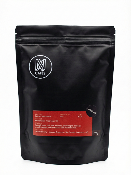 Café Geisha Sombreado Em Grãos 100% Arábica 150g NCafés