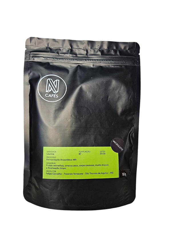Café Laurina Microlote Em Grãos 100% Arábica 150g NCafés