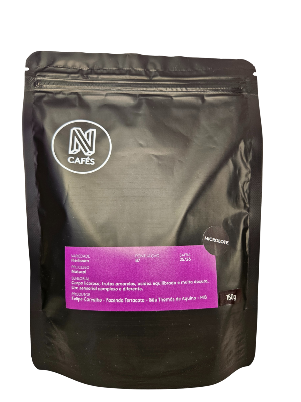 Café Herlioom Microlote Em Grãos 100% Arábica 150g NCafés