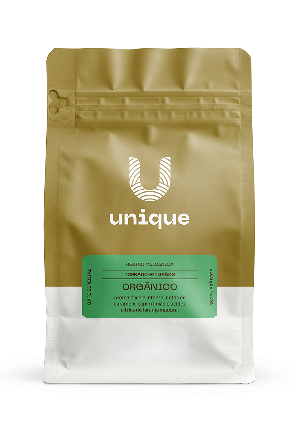 Café Especial Unique Organico, 150g, 100% Arábica
