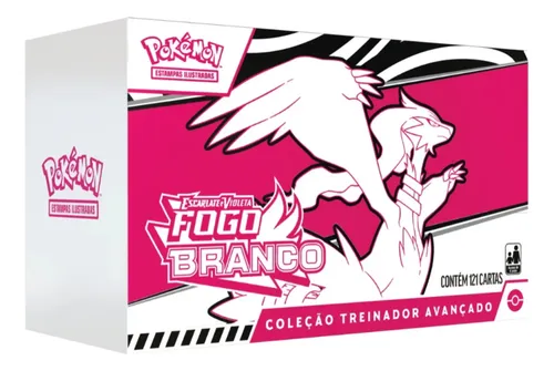 BOX TREINADOR AVANCADO FOGO BRANCO 1X1 COPAG TCG