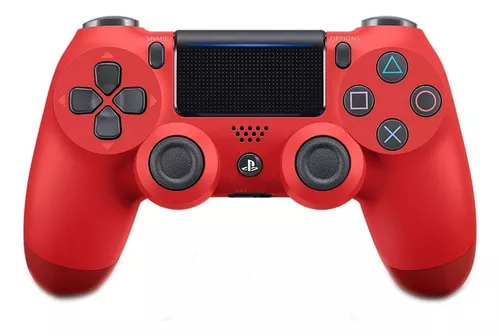 Controle Sony Dualshock 4 Magma Red sem fio - PS4