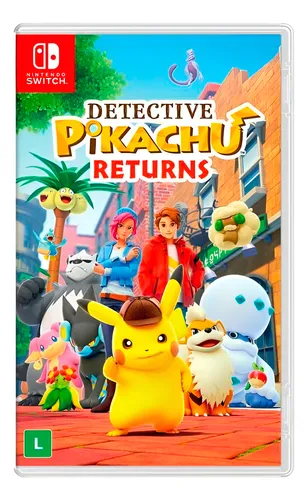 JOGO DETECTIVE PIKACHU RETURNS SWITCH UNICA NA