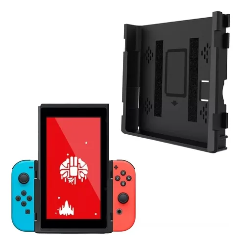 Case Capa Suporte Vertical Mão Flip Grip Joycon Para Switch