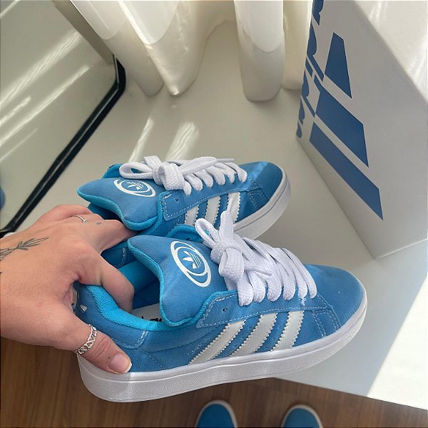 Tênis Adidas Azul Premium – Estilo,  e Conforto.