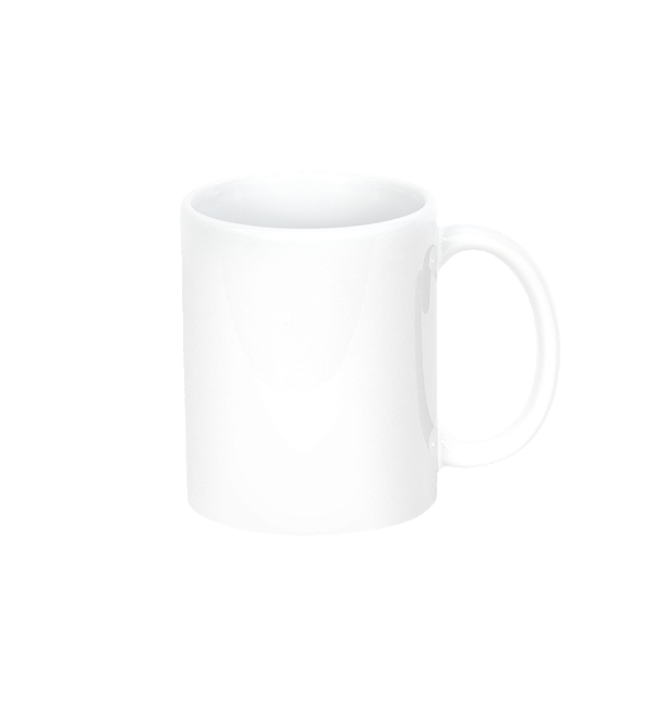 Caneca Cerâmica Branca Premium 325ml