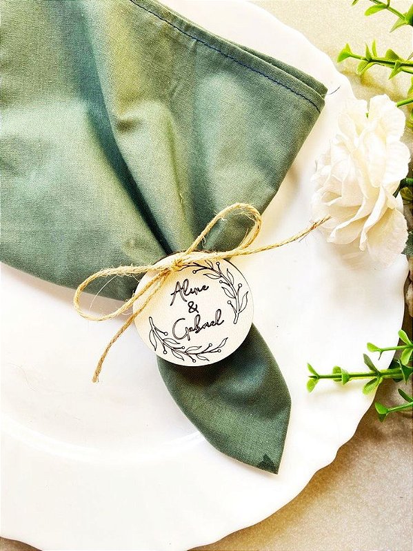 Porta-guardanapos personalizados