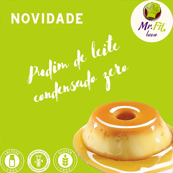 Pudim de Leite condensado zero