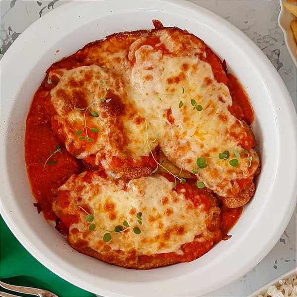 Filé de frango a parmegiana