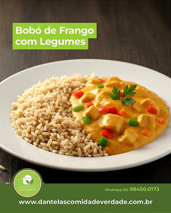 Bobó de Frango com Legumes